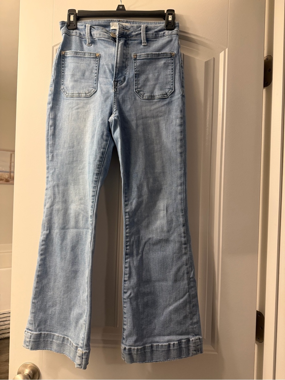 Risen Light Wash Women's Jeans - Flared Fit